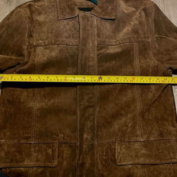 NEVADA Men’s Brown 100% Suede Leather Jacket (Size M- 38-40) - Picture 14 of 16